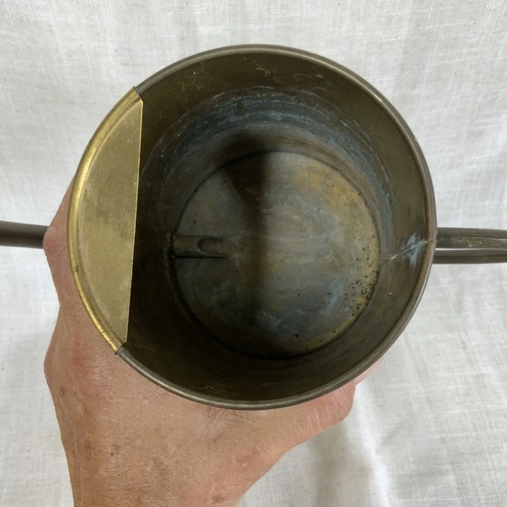 Vintage FTDA FTD Brass Planter or Watering Can 1986 Nijhof Zevenaar Made/Holland